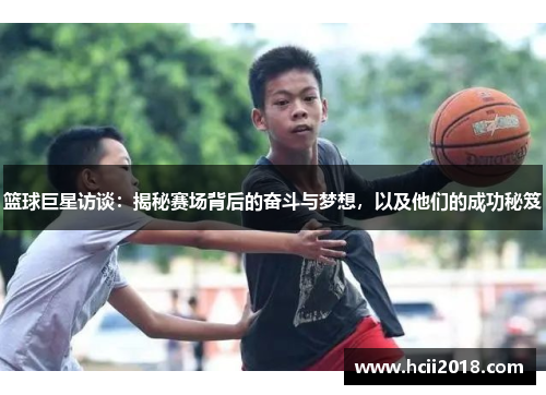 篮球巨星访谈：揭秘赛场背后的奋斗与梦想，以及他们的成功秘笈
